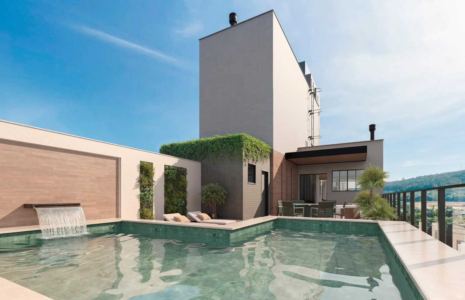 Árbor · Terraço da cobertura duplex