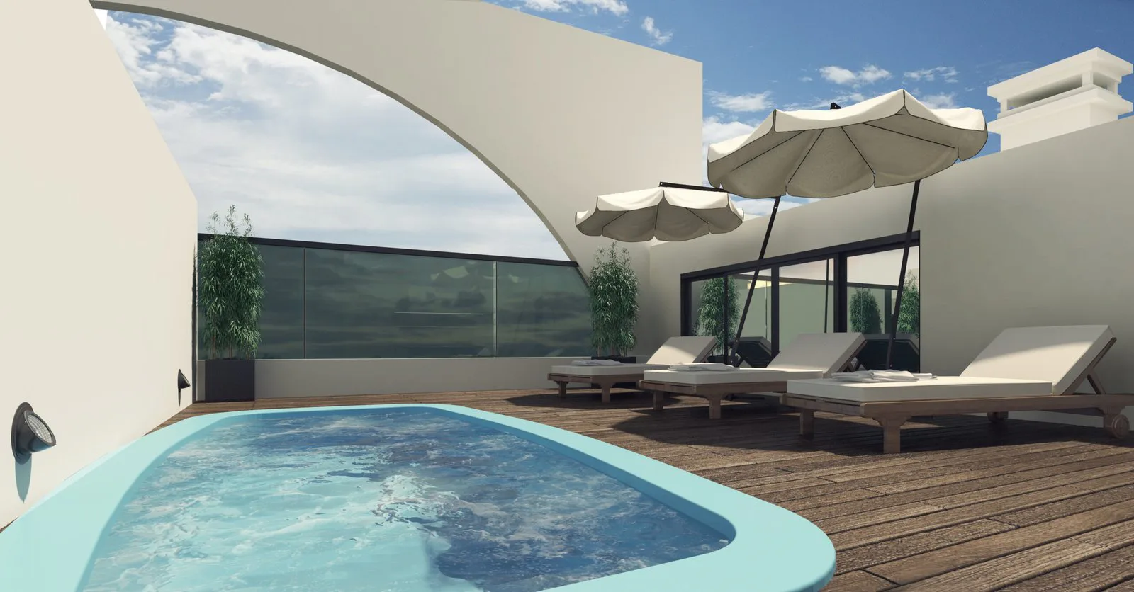 Atlantis — Piscina Cobertura