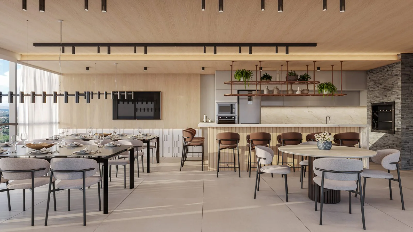 Aura Residence — Espaço Gourmet