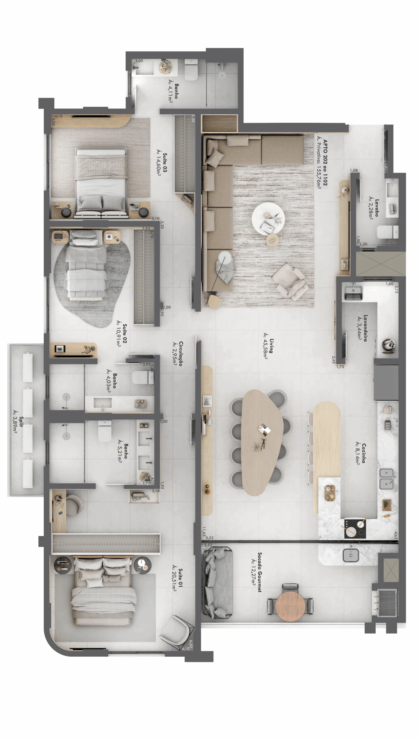 Aura Residence — planta Apartamento Final 02