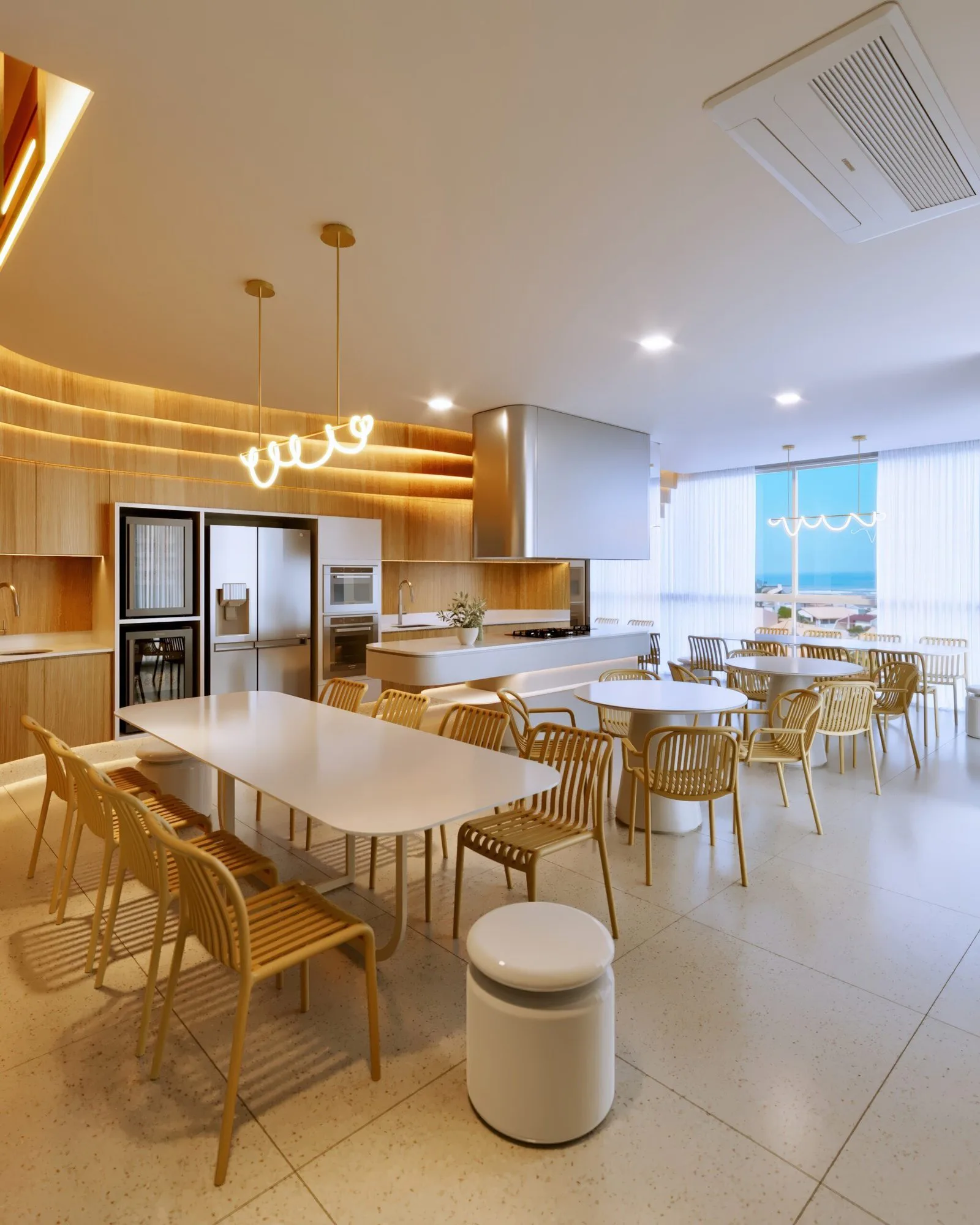 Harmony Residence — Salão de festas