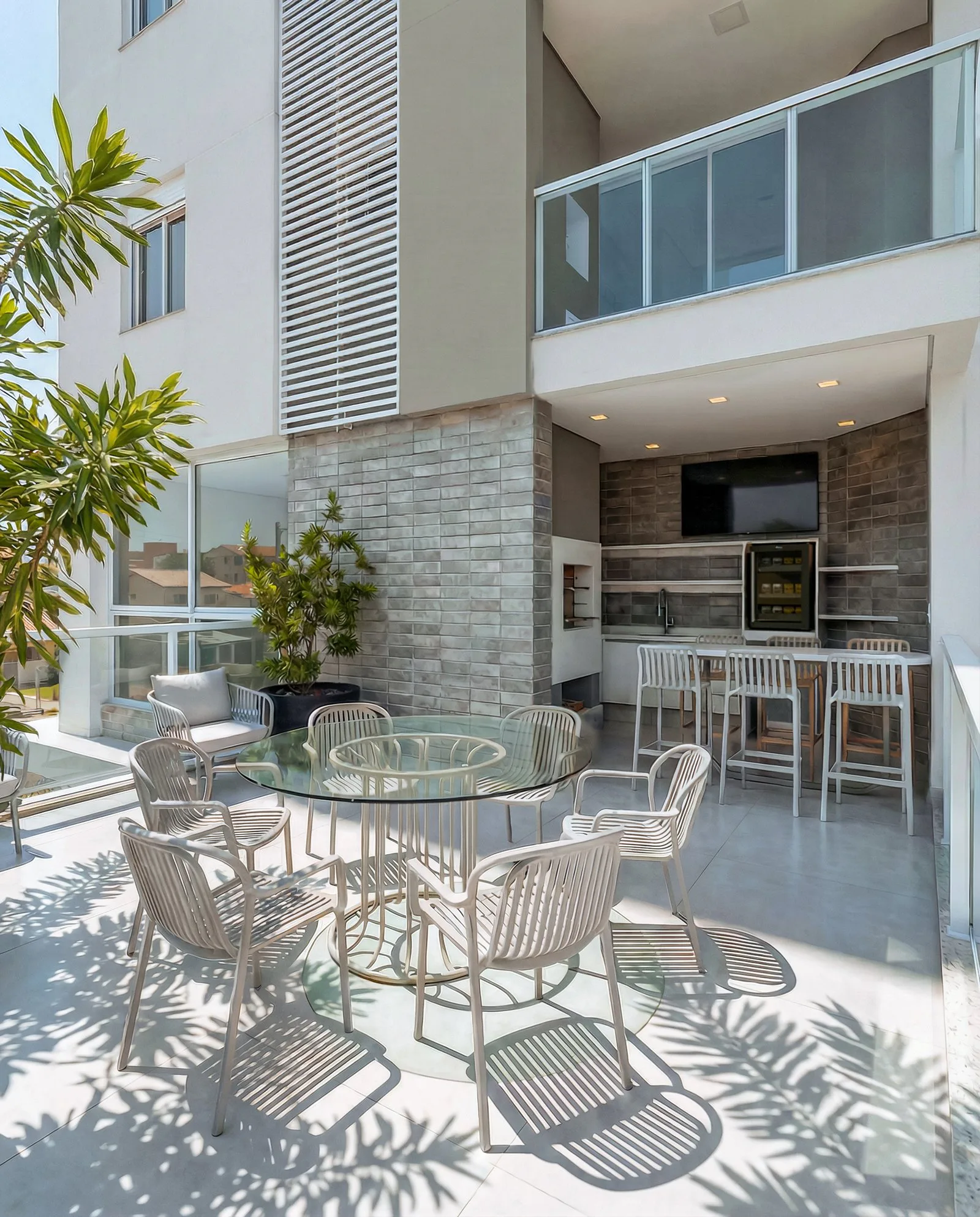Harmony Residence — Espaço grill