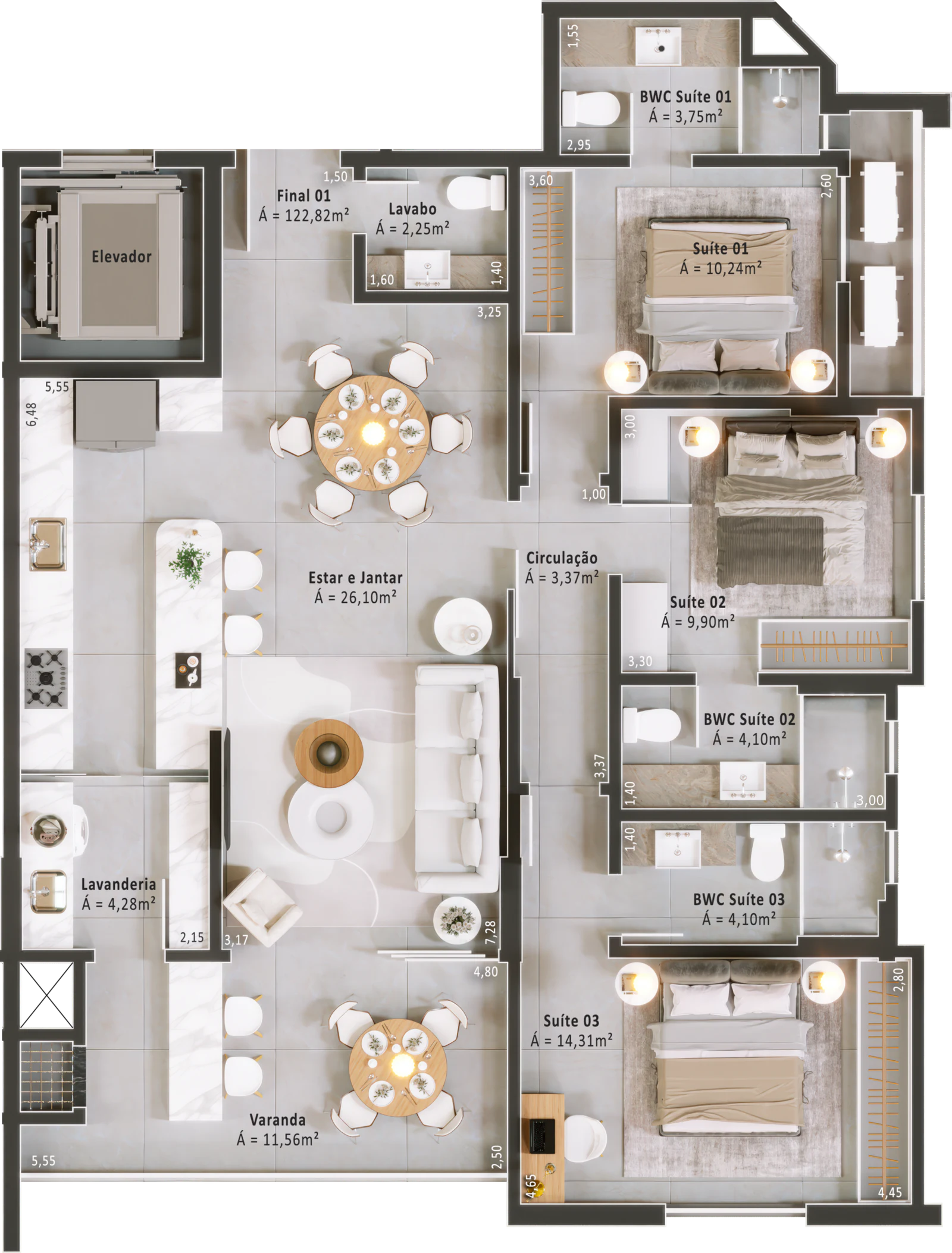 Harmony Residence — planta Apartamento final 01
