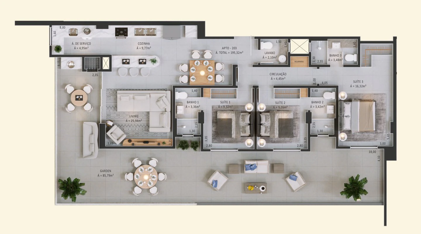 Horizon — planta Garden 203
